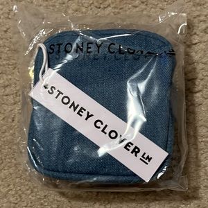 Stoney Clover Lane mini denim pouch brand new